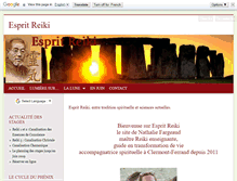 Tablet Screenshot of espritreiki.com